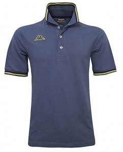 NUOVA Linea Uomo Polo T Shirt Manica Lunga Cotone Piqué Casual Tasca Con Bottone Con colletto Top