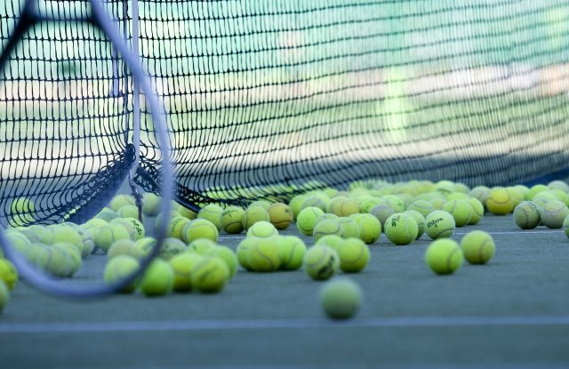 palline da tennis