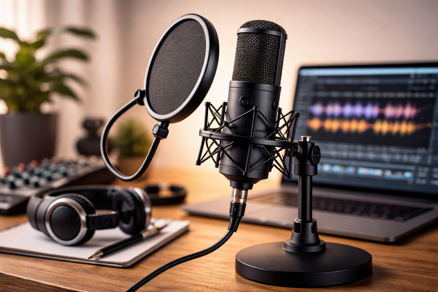 microfono per podcast