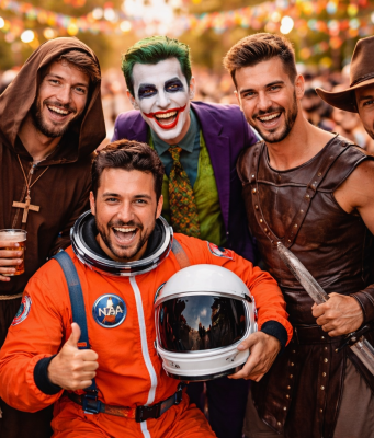 costume di carnevale da uomo