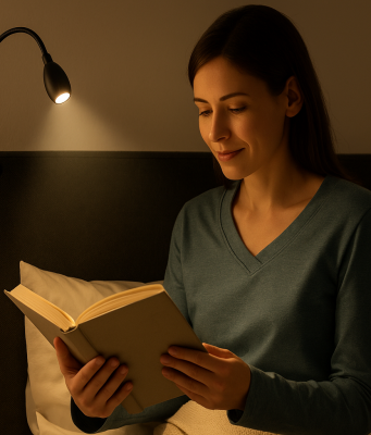 lampada da lettura senza fili
