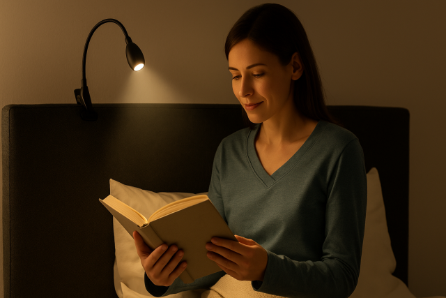 lampada da lettura senza fili