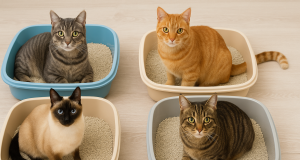 lettiera per gatti