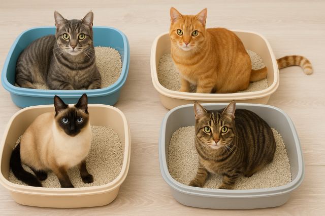 lettiera per gatti