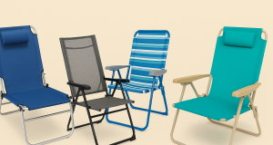 Sedia da spiaggia pieghevole portatile