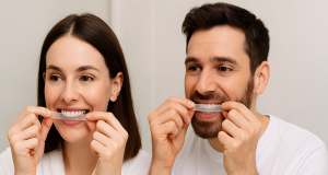 Strisce sbiancanti denti