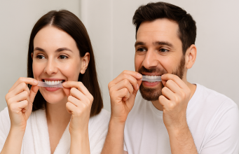 Strisce sbiancanti denti