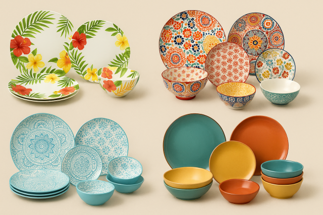 set piatti design Excelsa