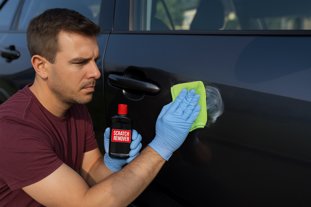 prodotti per rimuovere i graffi auto