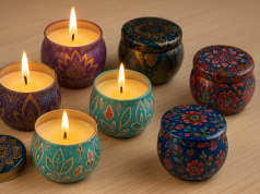 set di candele profumate