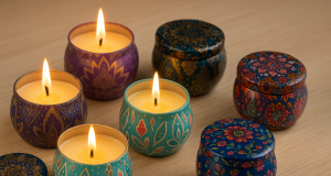 set di candele profumate