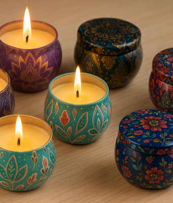 set di candele profumate