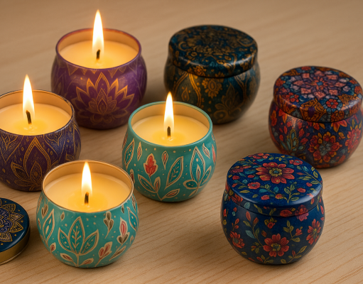 set di candele profumate