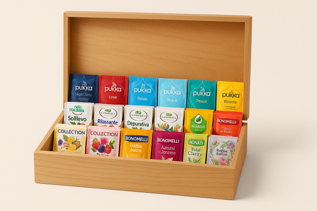 set di tisane