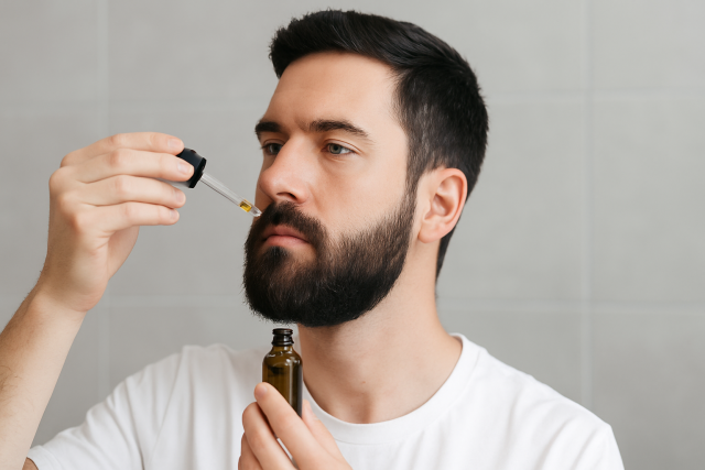 olio per barba