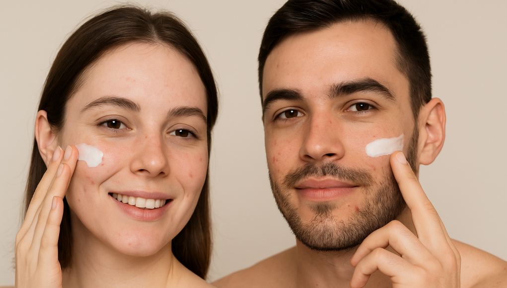 crema viso per pelle acneica