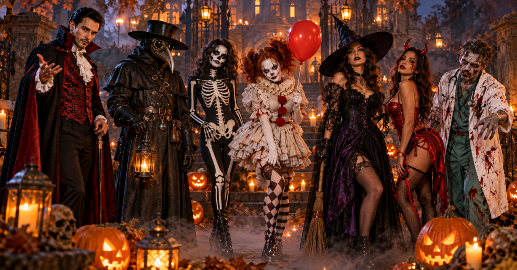 costume halloween completo