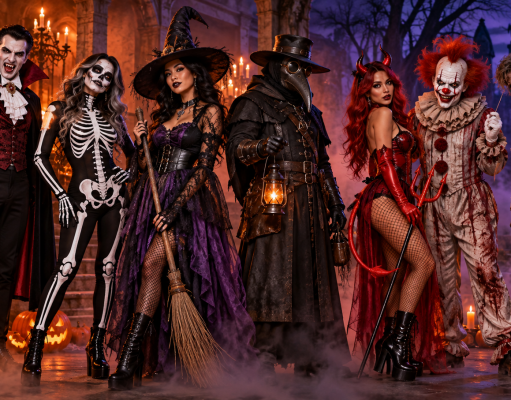 costume halloween completo