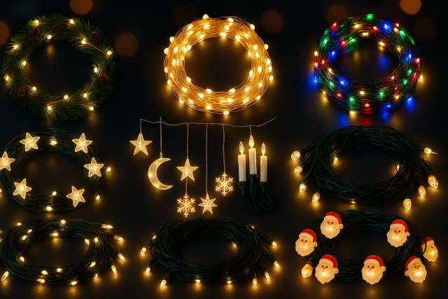 luci albero di natale