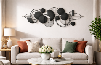 decorazioni da parete in metallo