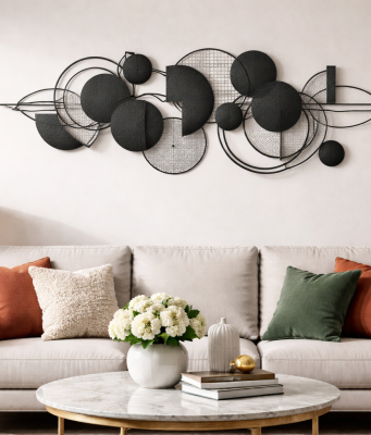 decorazioni da parete in metallo