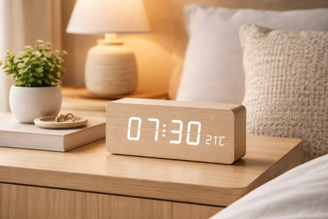 sveglia digitale di design