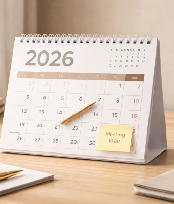 calendario da tavolo 2026