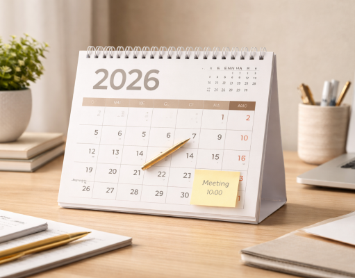 calendario da tavolo 2026