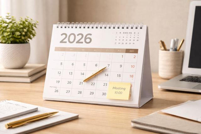 calendario da tavolo 2026