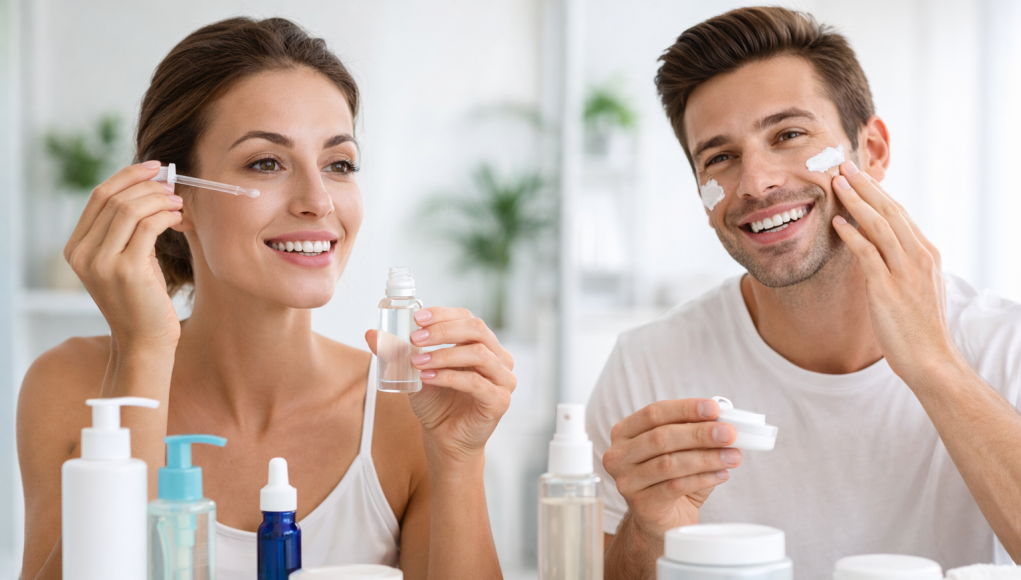 skincare routine per pelle acneica