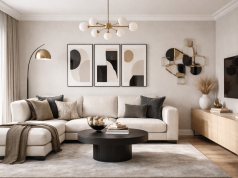 oggetti per decorare un soggiorno moderno