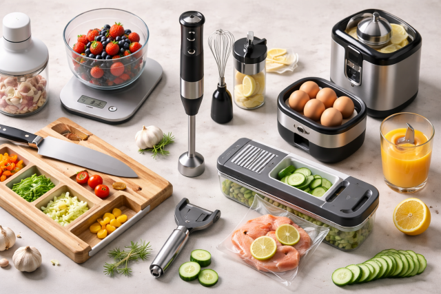 Accessori cucina smart: 10 strumenti che semplificano davvero la preparazione dei cibi accessori cucina smart