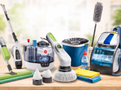 strumenti per pulire casa