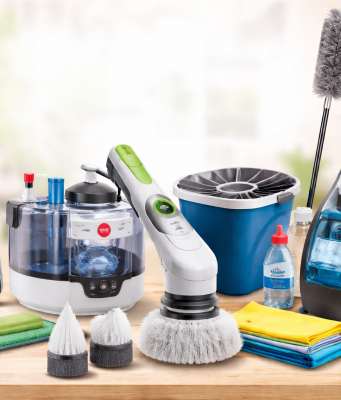 strumenti per pulire casa