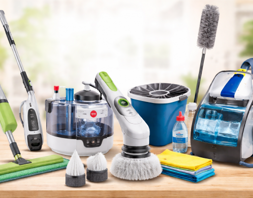 strumenti per pulire casa