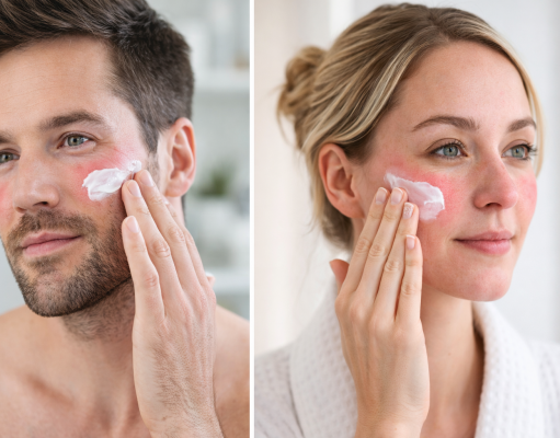 crema viso anti rossore