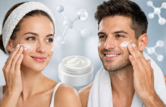 crema viso con peptidi