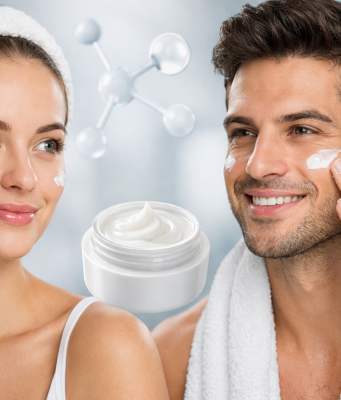 crema viso con peptidi