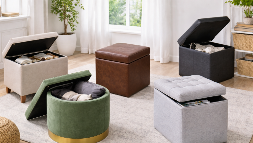pouf contenitore