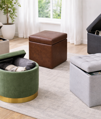 pouf contenitore