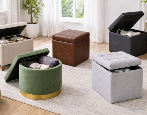 pouf contenitore