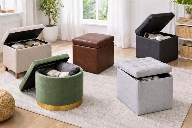 pouf contenitore