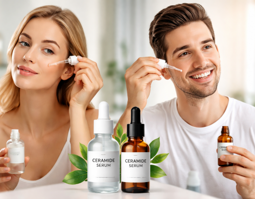 siero viso con ceramidi