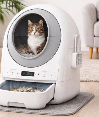 lettiera autopulente per gatti