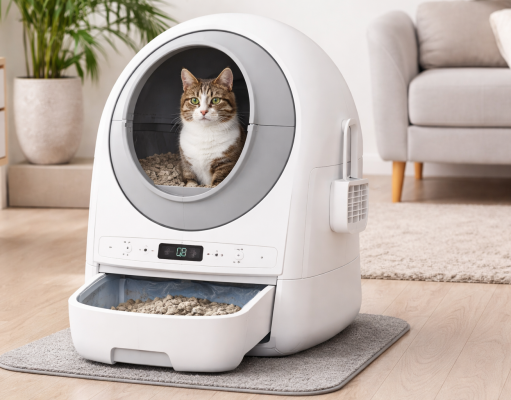 lettiera autopulente per gatti