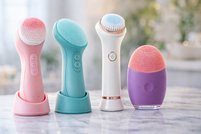 spazzola elettrica per pulizia del viso