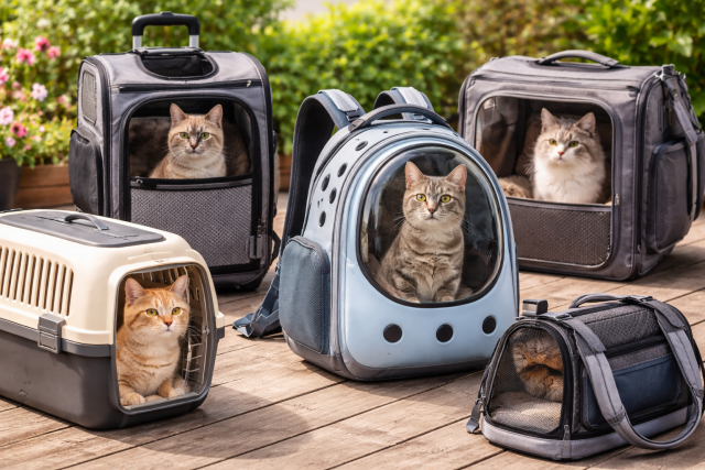 trasportino per gatto