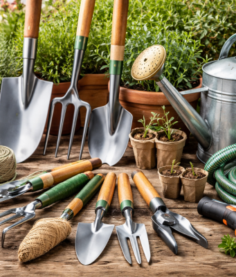 attrezzi da giardinaggio