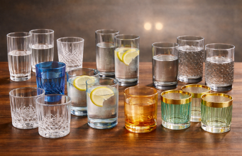 set di bicchieri