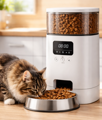distributore automatico cibo gatti